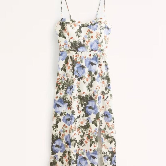 Abercrombie & Fitch | The A&F Camille Midi Dress - Picture 1 of 4